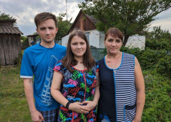 Родина Холодних пережила окупацію в рідному Вовчанську, що на Харківщині