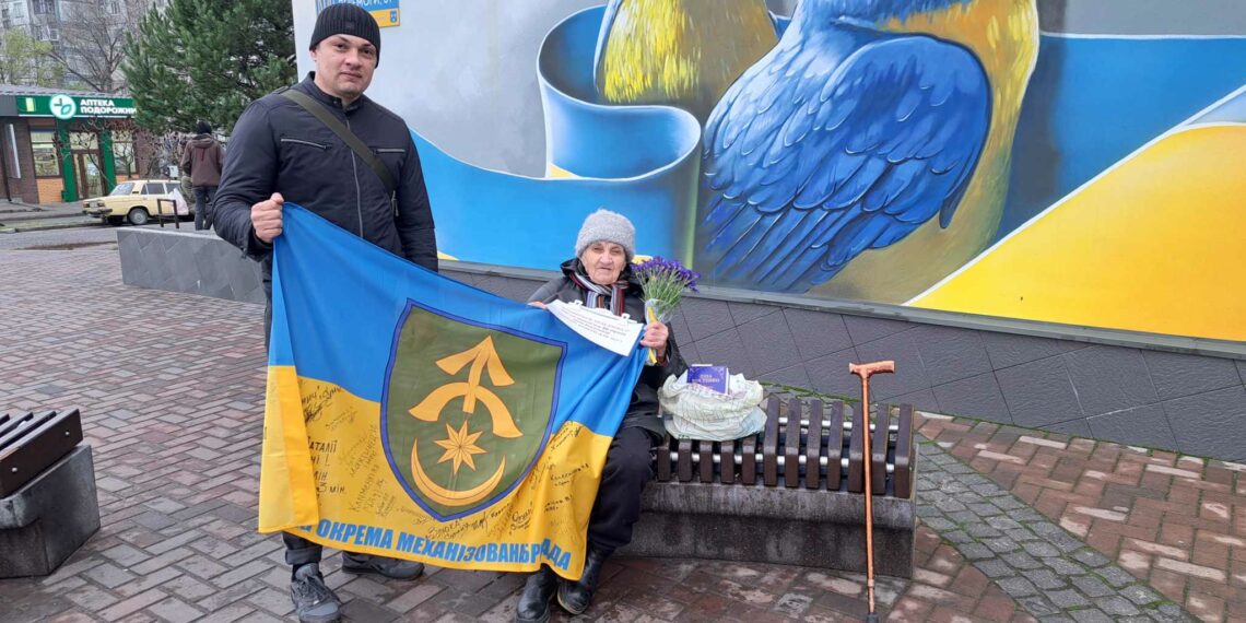 Зброєю 86-річної сумчанки Наталії Марюхно стали вірші