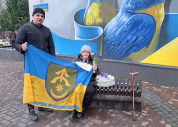 Зброєю 86-річної сумчанки Наталії Марюхно стали вірші