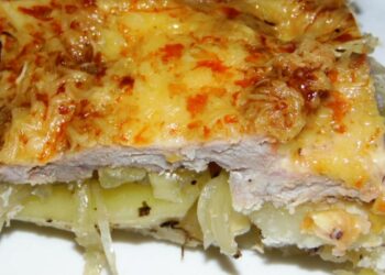 Курка по-французьки з картоплею