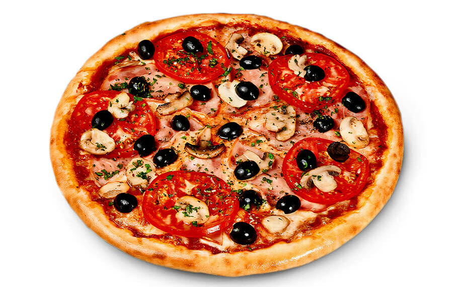 Піцу можна приготувати з дріжджового тіста, на кефірі і навіть на батоні.