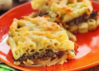 Запіканка з макаронами і шинкою. Фото: vkazivka.com