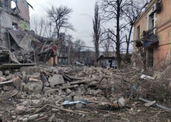 Селидове останнім часом під прицільним вогнем рашистів. Фото: Суспільне Донбас