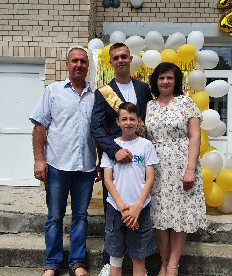 Найбільше Вадим Франчук любив проводити час у родинному колі. Фото зсімейного архіву.
