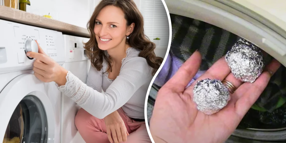 Фольгові кульки помічні в пральній машині
