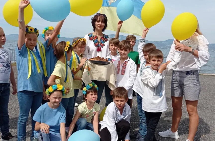 За плечима Наталії Лащевської – досвід евакуації дітей з Маріуполя аж до Швейцарії. Фото: swissinfo.ch