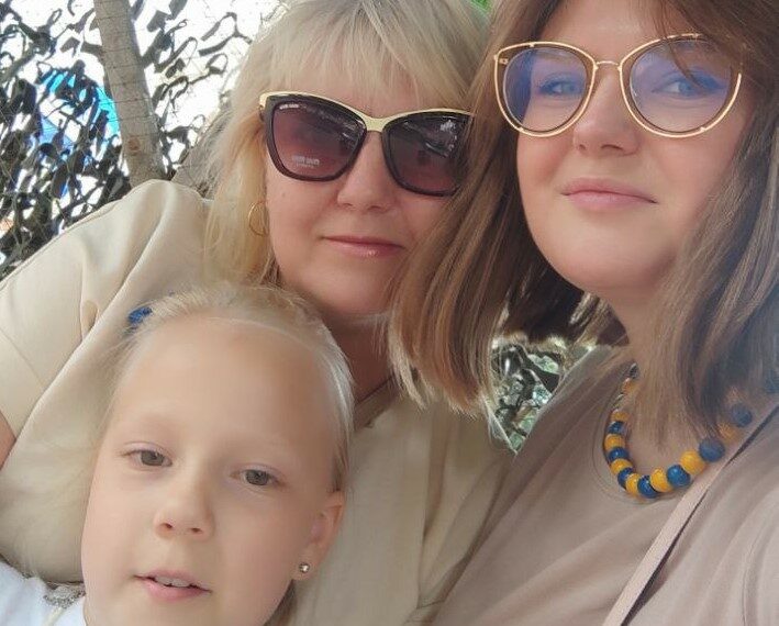 Родина активно наближає Перемогу. Фото з сімейного архіву.