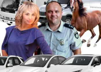 Марина та Віталій Бровко та їх залізні коні. Колаж: investigator.org.ua