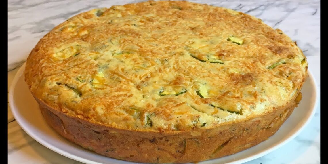 Кабачковий пиріг. Фото: i.ytimg.com