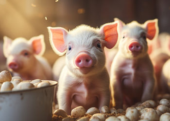 Варто стежити, щоб при додаванні поросятам зелених кормів не було отруйних рослин. Фото: abal.com.ua