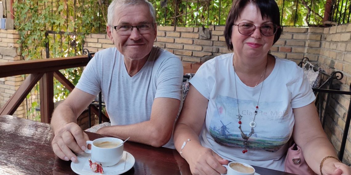 На новому місці маємо свій куточок раю на землі, каже Вікторія Сенько. Фото: з домашнього архіву