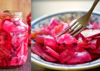 Квашена капуста з буряком. Фото: apostrophe.ua