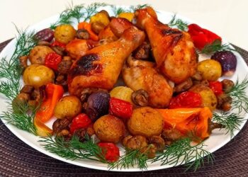 Медова курятина. Фото:i.ytimg.com