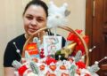 Виготовлення букетів для Любові – хобі, що відволікає від принесених війною тривог