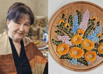На фото: Творчість допомогла Наталії Тесленко відновити здоров’я та справлятися з тривогами сьогодення. Фото з домашнього архіву.