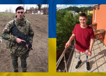 Попереду в Миколи багато справ. Він не збирається падати духом. Фото з домашнього архіву.