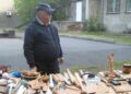Леонід Сорока на виставці-ярмарку. Фото автора.