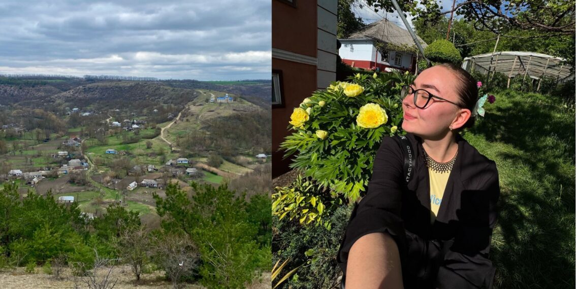 У старенькій прабабусиній хатинці Валерія Маланська створила власний простір, у якому навчає любити і шанувати прекрасне інших. Фото з домашнього архіву Валерії.