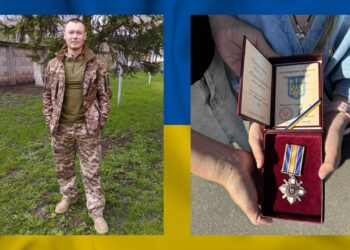 Посмертно Юрія Плаксюка удостоїли ордена «За мужність» ІІІ ступеня. Фото з домашнього архіву.