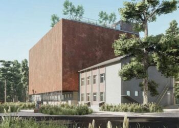 Такий вигляд матиме майбутній музей. Фото: Держагентство з відновлення та розвитку інфраструктури.