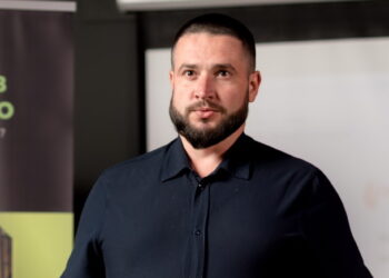 На фото: Володимир Біленький: «З 2021 року я вступив у Добробат, їздив на ротації, бо належав до тієї меншості, яка вірила у велику війну і хотіла підготуватися». Фото надане співрозмовником.