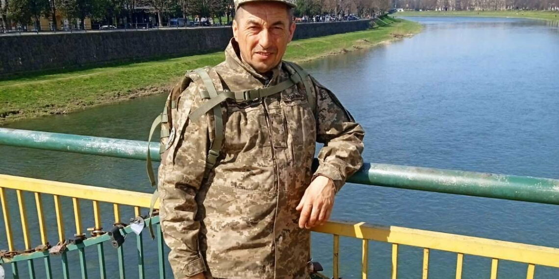 На фото: Посмертно Юрія Юськова на позивний «Сержант» нагородили орденом «Полеглого воїна». Фото з домашнього архіву.