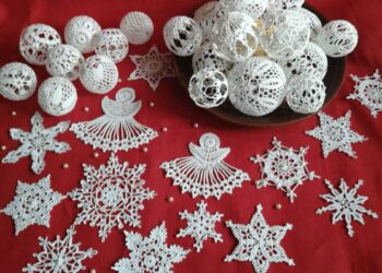Мереживне диво – окраса ялинки