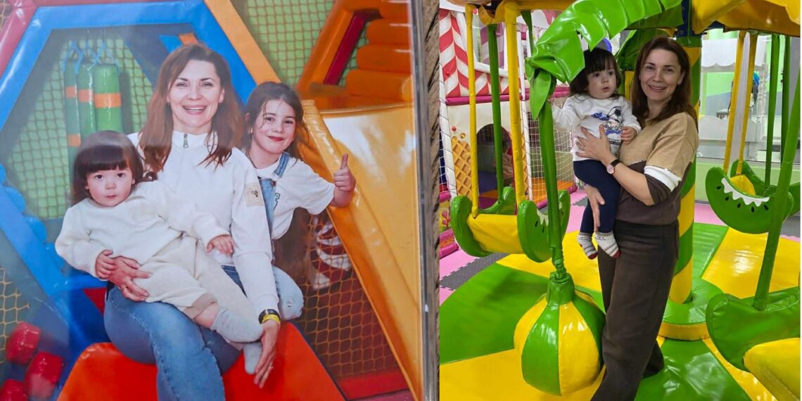 «Ми дуже сумуємо за рідним домом, за нашим морем, за втраченим минулим… Але туди вже не повернемося», каже Інна Пирожок. Фото з домашнього архіву.