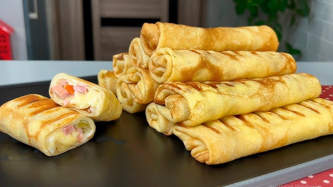 Варіантів начинки для налисників – і солодких, і солоних – дуже багато. Фото: i.ytimg.com