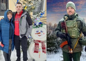 Сергій Сергієнко десять місяців вважався зниклим безвісти. А коли обміняли тіло, мама з дружиною замовили незалежну експертизу – не вірили, що це їхній Сергійко. Фото з домашнього архіву.