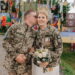 На фото: День весілля молодята провели разом, приймаючи вітання від рідних. Фото з домашнього архіву. Фото з архіву Наталії Гузь.