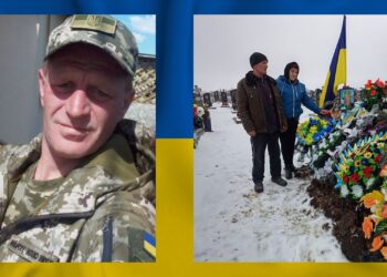 На фото: Мати досі не може повірити, не може змиритися, що вже ніколи не побачить, не почує рідний голос сина. Фото з домашнього архіву.