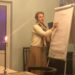 З перших років життя в селищі Лариса Миколаївна почала вивчати історію краю та монастиря, який став невід’ємною частиною її життя. Фото з архіву Лариси Наглій.