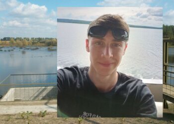 Олександр Горобченко народився в Сумах. Разом з великою сім’єю жив в селі Локня, що за три кілометри від кордону з росією. Фото з домашнього архіву.