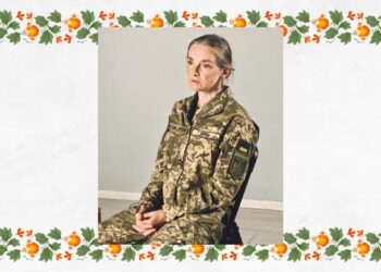 Наталя обрала військовий шлях, бо про жахи окупації вона знає не з чужих слів. Фото надане співрозмовницею.
